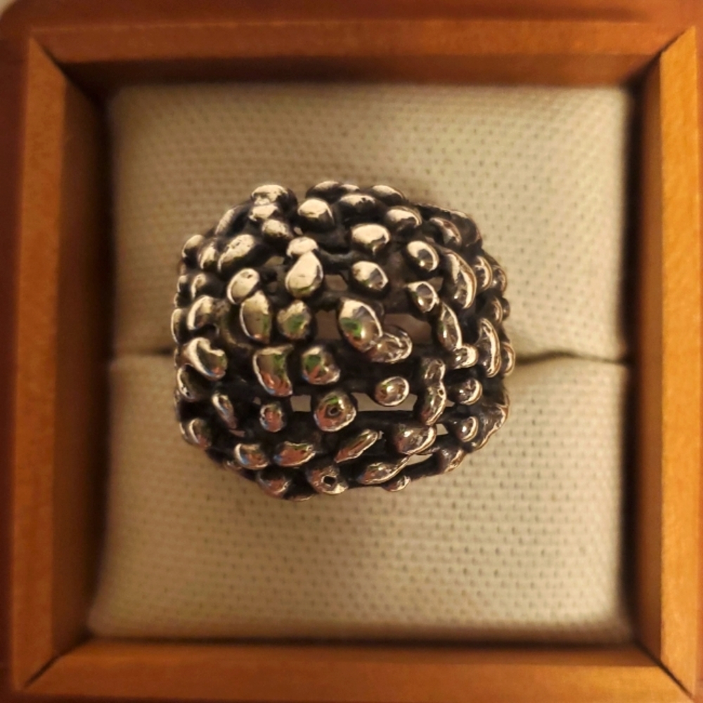 James Avery Retired Brutalist Ring, size 9.25?